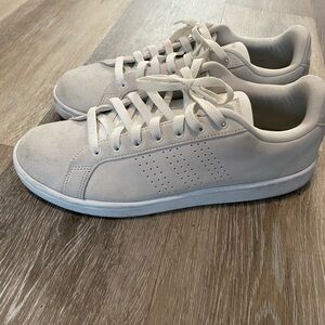 Adidas CF Advantage CL beige white cloudfoam men’s size 11